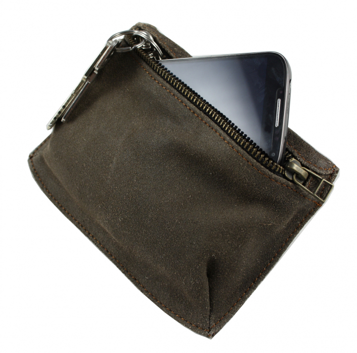 Festival Tasche Gürteltasche Hüfttasche Geldbörse WS03 Braun Leder Antik