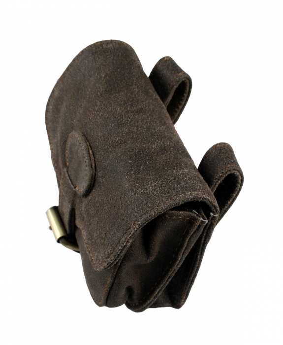 Festival Tasche Gürteltasche Hüfttasche Geldbörse WS04 Braun Leder Antik