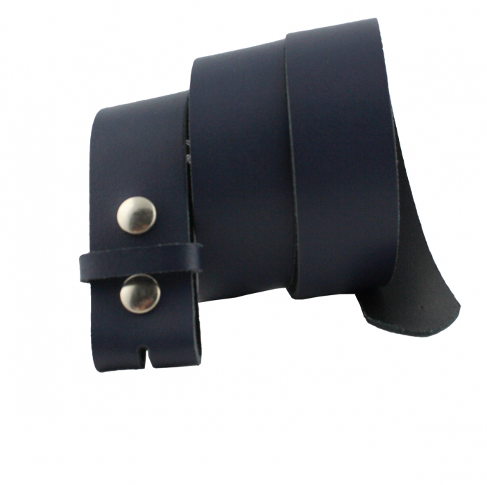 Ledergürtel Wechselgürtel Basic Dunkelblau