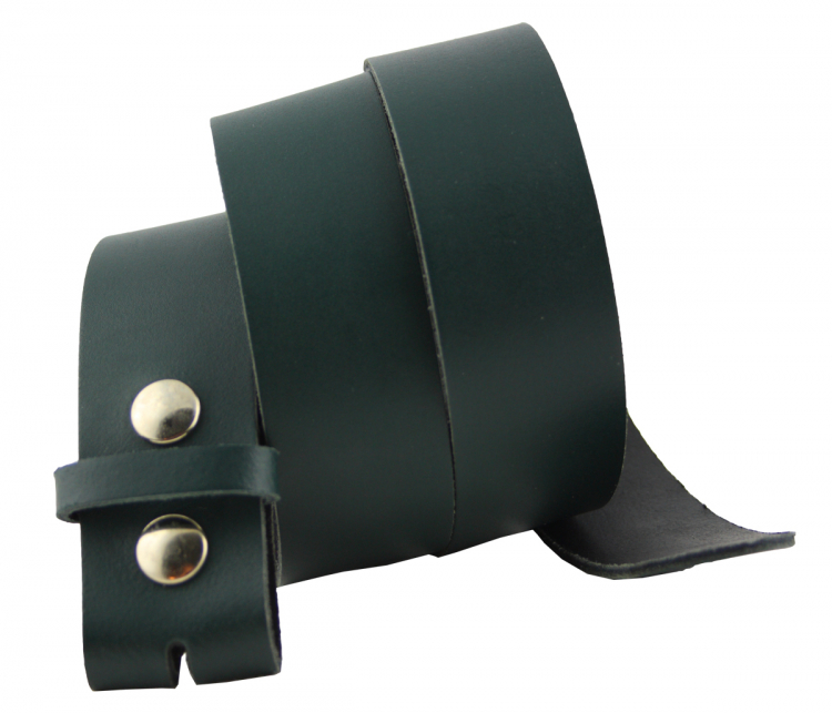 Ledergürtel Wechselgürtel Basic Grün