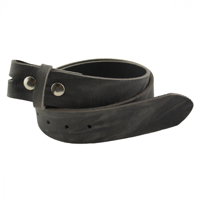 Ledergürtel  Wechselgürtel  Used Grau