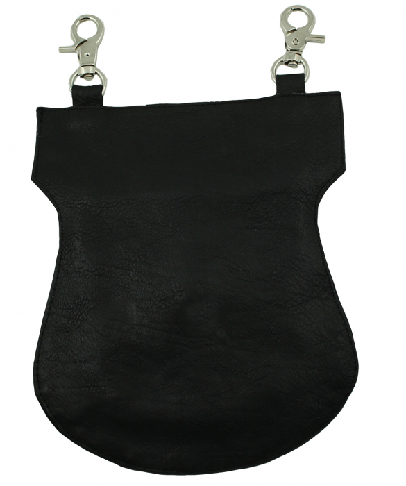Festival Tasche Gürteltasche Hüfttasche Geldbörse Leder mit Karabiner K5