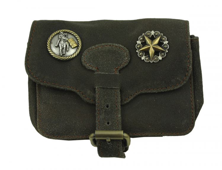Festival Tasche Gürteltasche Hüfttasche Geldbörse WS19 Braun Leder Antik
