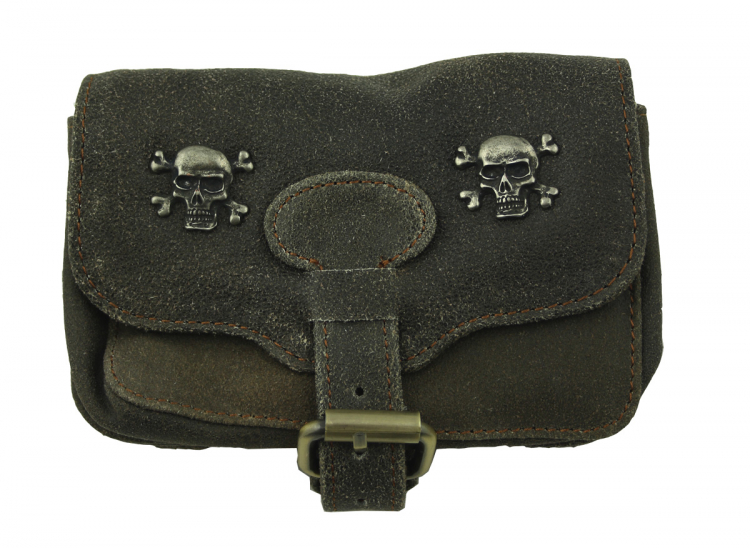 FestivalTasche Gürteltasche Hüfttasche Geldbörse WS20 Braun Leder Antik