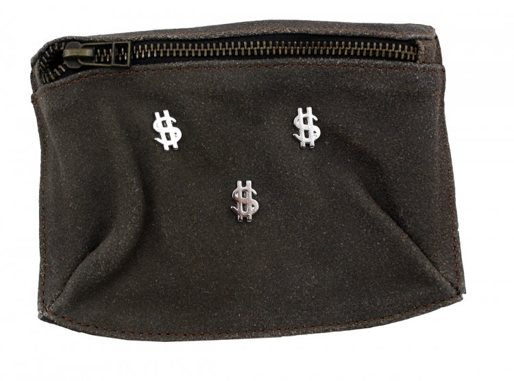 Festival Tasche Gürteltasche Hüfttasche Geldbörse WS35 Braun Leder Antik
