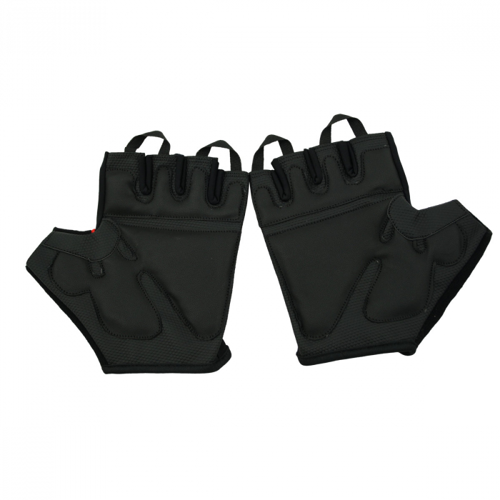 73MILES Leder Fahrradhandschuhe Fitness Sport Handschuhe Fingerlos Atmungsaktiv G04