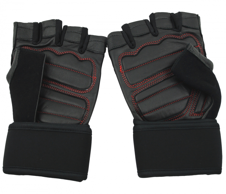 73MILES Leder Kraftsporthandschuhe Fitness Sport Bodybuilding Handschuhe Fingerlos S-XXL  G15