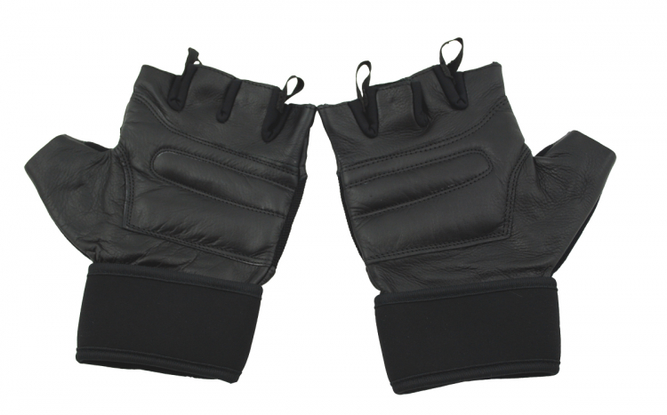 73MILES Leder Kraftsporthandschuhe Fitness Sport Bodybuilding Handschuhe Fingerlos S-XXL  G17