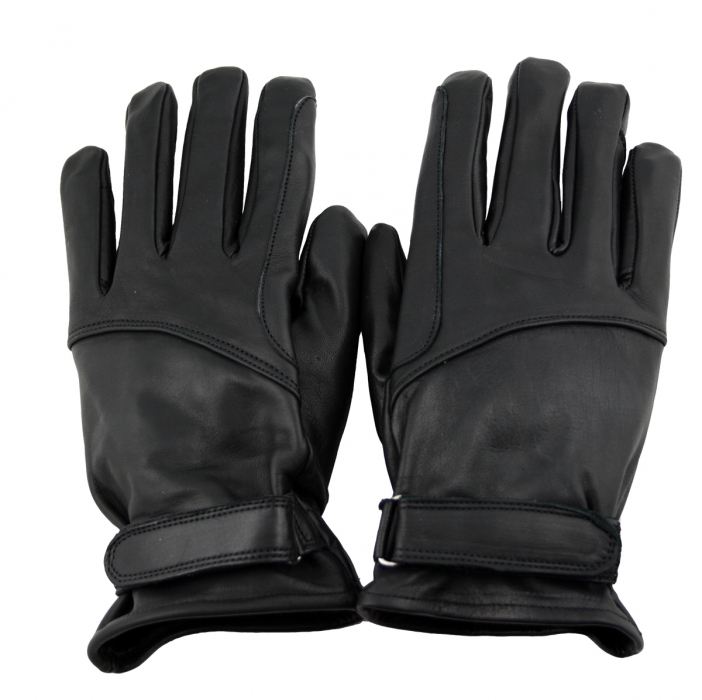 WESTERN SPEICHER Leder- Western- Biker- Reithandschuhe Schwarz S - 2XL
