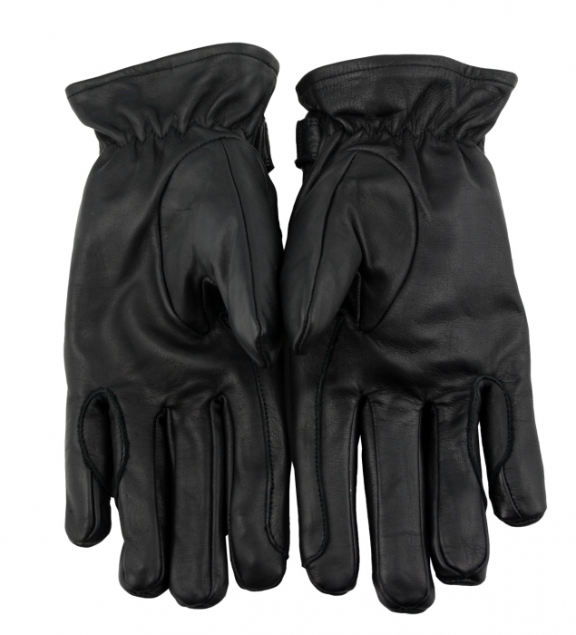 WESTERN SPEICHER Leder- Western- Biker- Reithandschuhe Schwarz S - 2XL