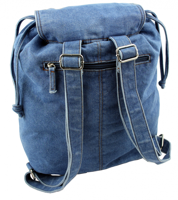 Western-Speicher Jeans Rucksack City Blau