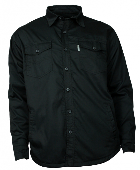 WESTERN-SPEICHER Freizeit Jeans Arbeits Hemd gefüttert Herren Jacke Fleece schwarz Größen S-4XL