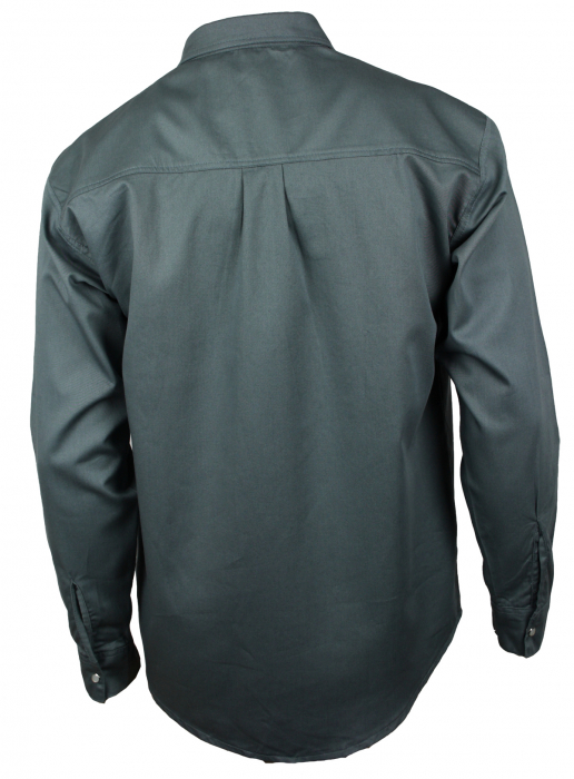 WESTERN-SPEICHER Freizeit Hemd Herren Baumwolle Grau(P) Druckknöpfe 2.WAHL! S bis 4XL