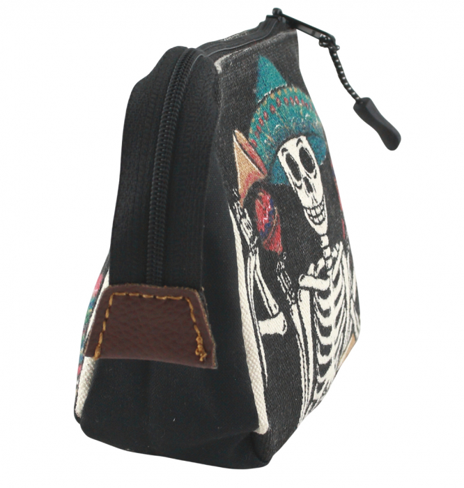 Mehrzwecktasche Kosmetik Tasche mit Reißverschluss - aus Mexico - KT 11