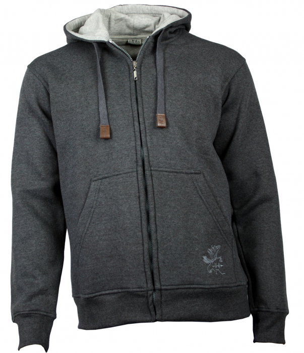 WESTERN-SPEICHER Kapuzenjacke Sweatjacke Grau S - 3XL