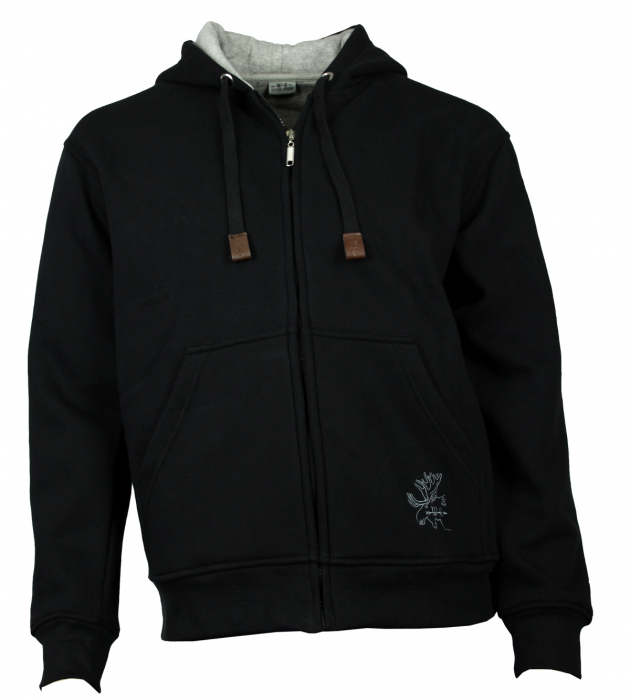 WESTERN-SPEICHER Kapuzenjacke Sweatjacke Schwarz S - 3XL