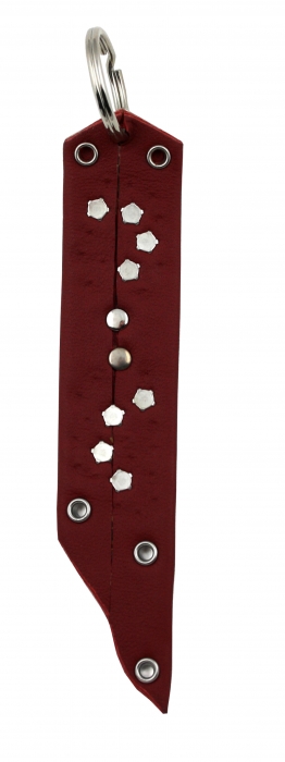 Schlüsselanhänger Leder Strass Swarovski-Elements SA307