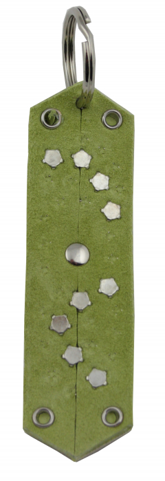 WESTERN-SPEICHER Schlüsselanhänger Leder Strass Swarovski-Elements SA270