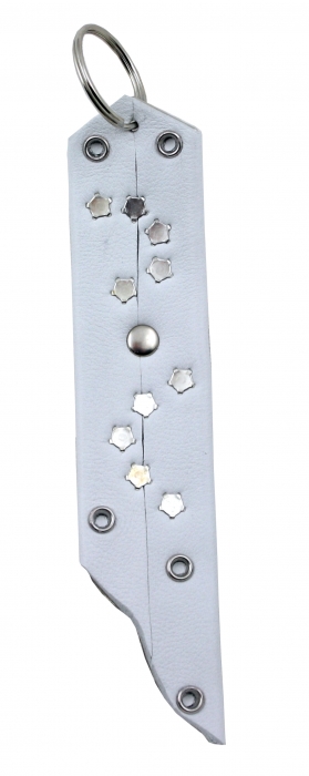 Schlüsselanhänger Leder Strass Swarovski-Elements SA316