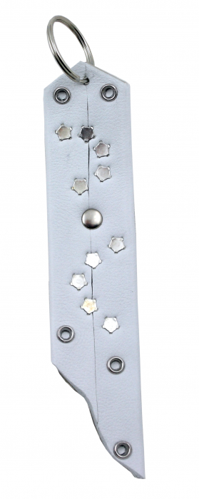Schlüsselanhänger Leder Strass Swarovski-Elements SA352