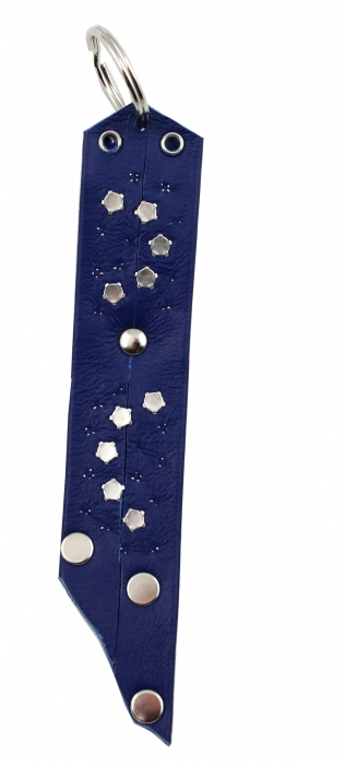 Schlüsselanhänger Leder Strass Swarovski-Elements SA285
