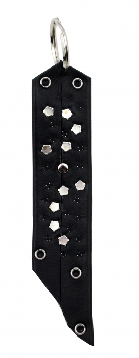 Schlüsselanhänger Leder Strass Swarovski-Elements SA294