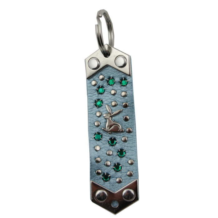 WESTERN-SPEICHER Schlüsselanhänger Kunstleder Strass Swarovski-Elements SAK16