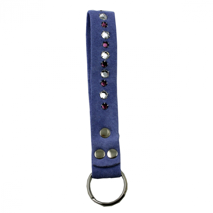 WESTERN-SPEICHER Schlüsselanhänger Leder Strass Swarovski-Elements SL11