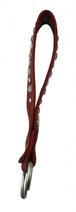 WESTERN-SPEICHER Schlüsselanhänger Leder Strass Swarovski-Elements SL14