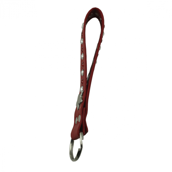 WESTERN-SPEICHER Schlüsselanhänger Leder Strass Swarovski-Elements SL16
