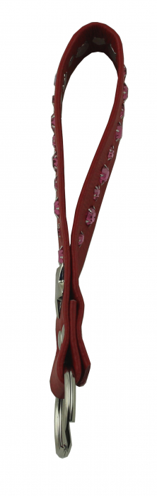 WESTERN-SPEICHER Schlüsselanhänger Leder Strass Swarovski-Elements SL18