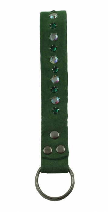 WESTERN-SPEICHER Schlüsselanhänger Leder Strass Swarovski-Elements SL19