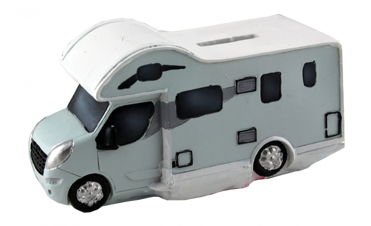 Maritim Wohnmobil Camper Reise Geld Spardose Spartopf mit Schloss
