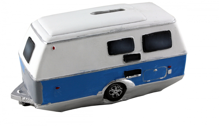 Maritim Wohnwagen Camper Reise Geld Spardose Spartopf mit Schloss