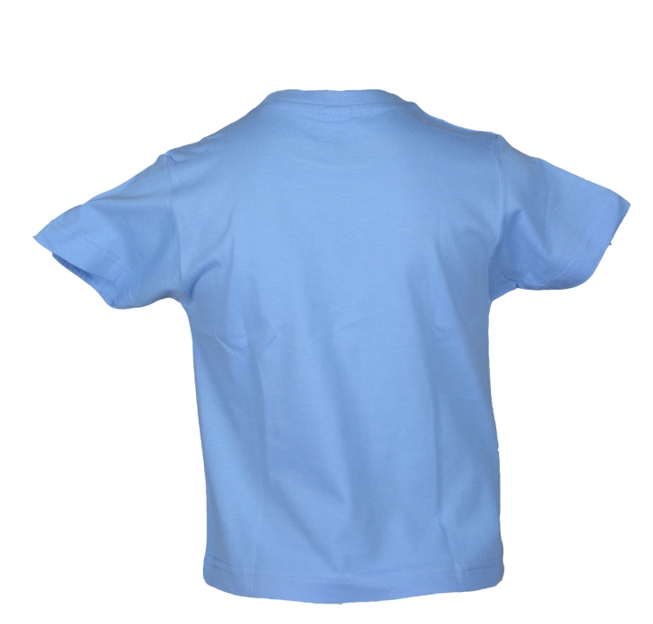 Kinder T-Shirt - Totenkopf -Blau