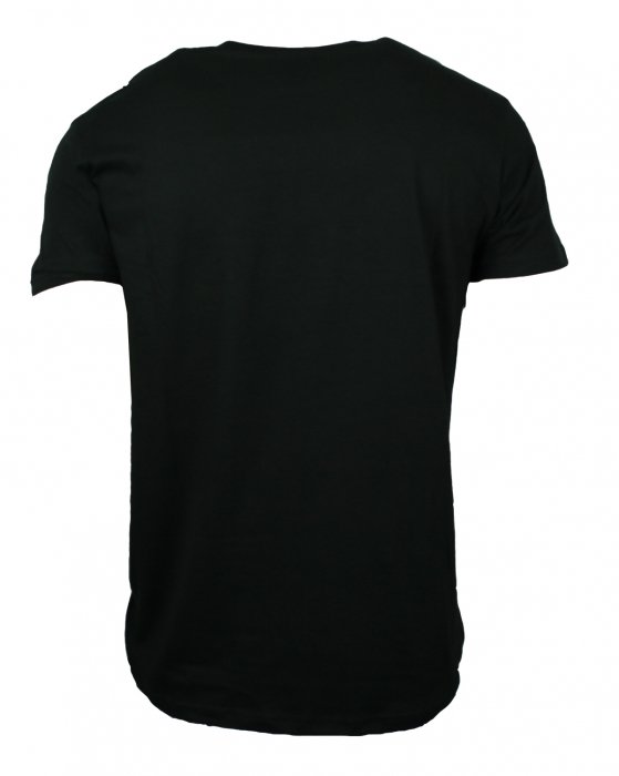 T-Shirt  73MILES  Baumwolle schwarz Größe S bis 5XL