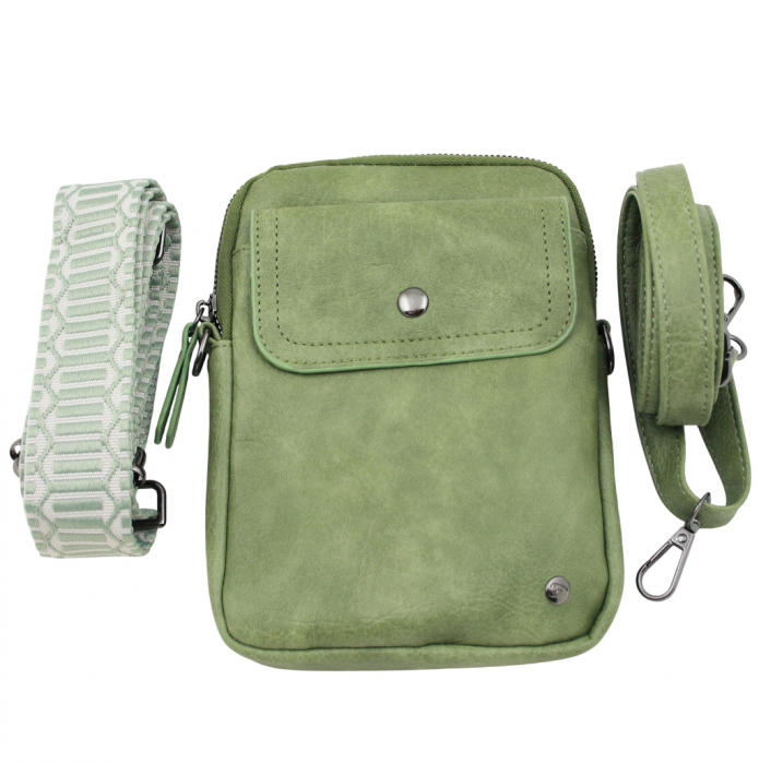 Umhängetasche Schulter Tasche Crossbody Bag Handytasche mit viel Stauraum TD17