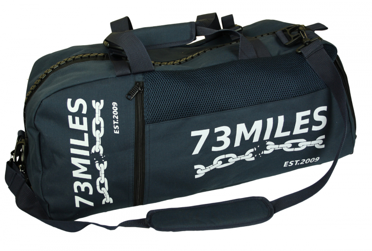 Weekender Freizeittasche Reisetasche Sport Tasche mit Rucksackfunktion Dunkelblau