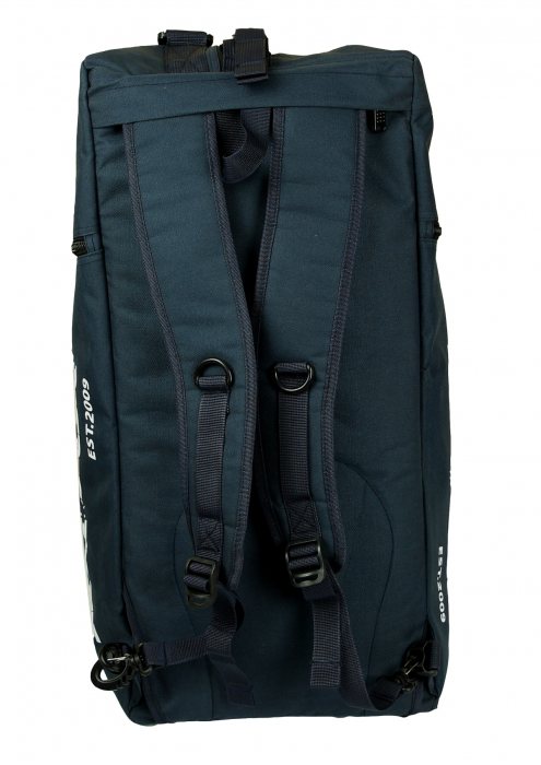 Weekender Freizeittasche Reisetasche Sport Tasche mit Rucksackfunktion Dunkelblau