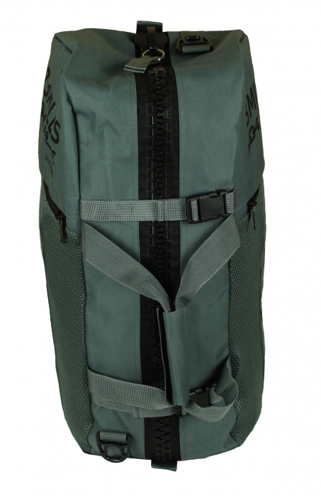 Weekender Freizeittasche Reisetasche Sport Tasche mit Rucksackfunktion Grau