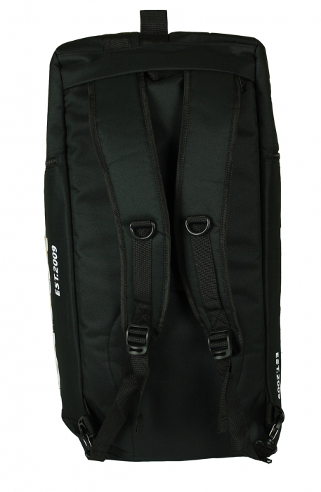 Weekender Freizeittasche Reisetasche Sport Tasche mit Rucksackfunktion Schwarz