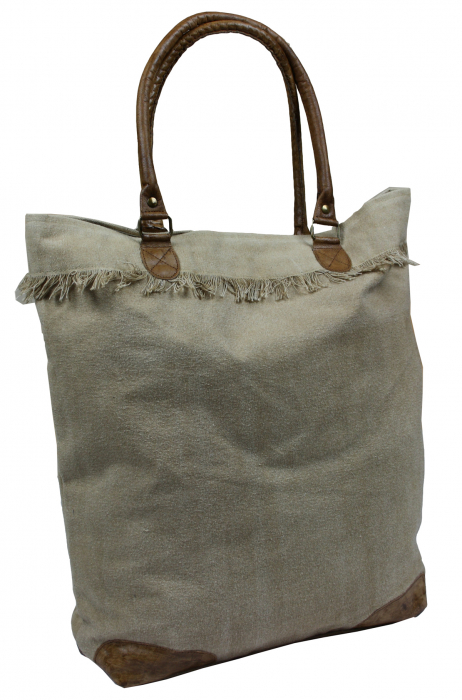 Canvas DamenTasche Schultertasche Shopper Vintage - Texas -